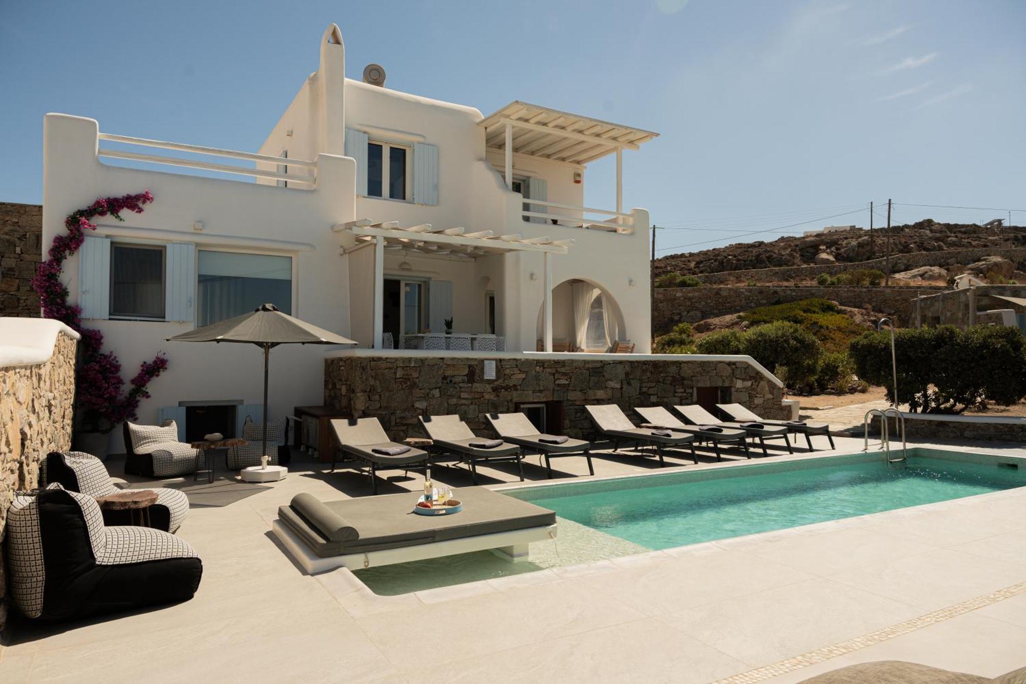 Paradisia Villas Tourlos Exteriör bild